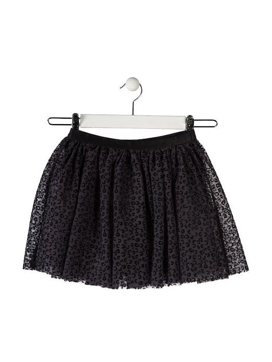 Kinder Tutu Rock aus Tüll Schwarz