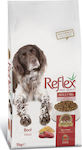 Reflex High Energy Adult 15kg Trockenfutter für erwachsene Hunde mit Mais und Fleisch