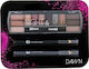 2K Night & Day Set Make-up-Paletten und Sets für die Augen 3Stücke