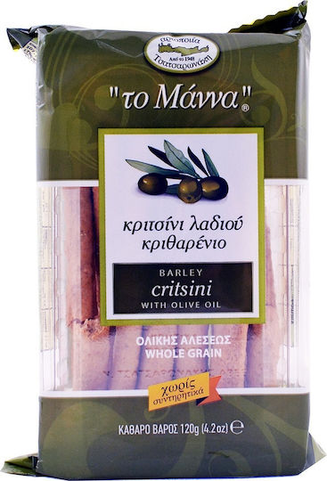 Το Μάννα Κριτσίνια Κρίθινο Με Ελαιόλαδο 120gr