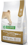 Nature's Protection Weight Control Sterilised Adult 12kg Hrană Uscată Dietă pentru Câini Adulți Sterilizați cu Porumb, Păsări de curte și Orez