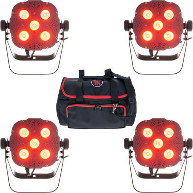 Stairville Φωτορυθμικό LED PAR Quad Par Profile 5x8W RGB / Θερμό Λευκό