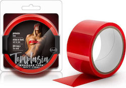 Temptasia Bondage Tape Strapping Tape in Red Color