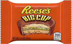 Reese's Peanut Butter Big Cup Chocolate Treats Milk Peanut butter Gluten-Free 39gr 1pcs 03416307