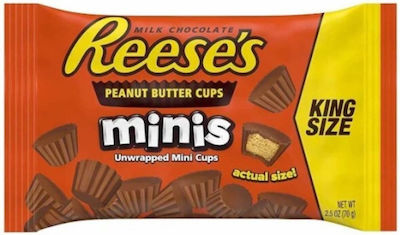 Reese's Peanut Butter Cups Mini Ciocolată Lapte 70Traduceți în limba 'română' următoarea unitate de specificațiepentru un site de comerț electronic în categoria 'Ciocolată'.Răspundeți doar cu traducerea.gr 1buc