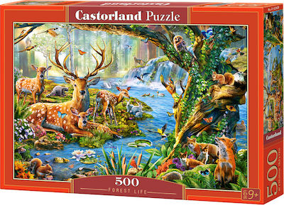 Forest Life Puzzle 2D 500 Pieces