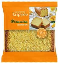 Οικογένεια Στεργίου Κέικ Πορτοκάλι Orange 80gr