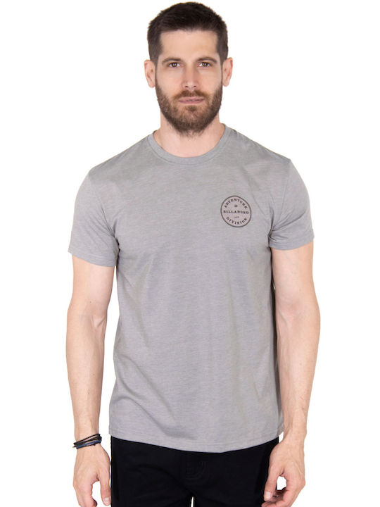 Billabong Rotor Adiv T-shirt Bărbătesc cu Mânecă Scurtă Gri Heather