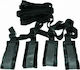 Sportsheets Sex & Mischief Bed Bondage Restraint Kit Σετ για Δέσιμο στο Κρεβάτι σε Μαύρο Χρώμα