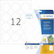 Herma 300 Self-Adhesive Round A4 Labels 60mm