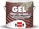 Berling Gel Ad Aqua Impregnation Varnish Water Chestnut Light Satin 2.5lt