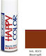 Saratoga Spray Paint Happy Acrylic Orange Brown RAL 8023 400ml
