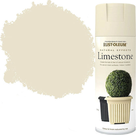 Rust-Oleum Σπρέι Βαφής Natural Effects με Ματ Εφέ Limestone 400ml