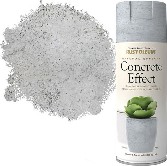 Rust-Oleum Σπρέι Βαφής Natural Effects με Ματ Εφέ Concrete 400ml