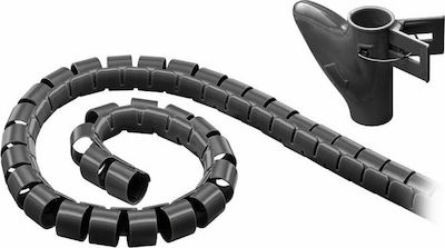 Goobay Cable Spiral Tubes 2.5m Black 1pcs