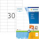 Herma 3000 Self-Adhesive Rectangular A4 Labels 70x29.7mm