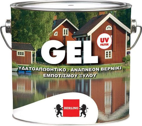 Berling Oregon Water-Based Impregnation Varnish Gel Light Satin 2.5 L
