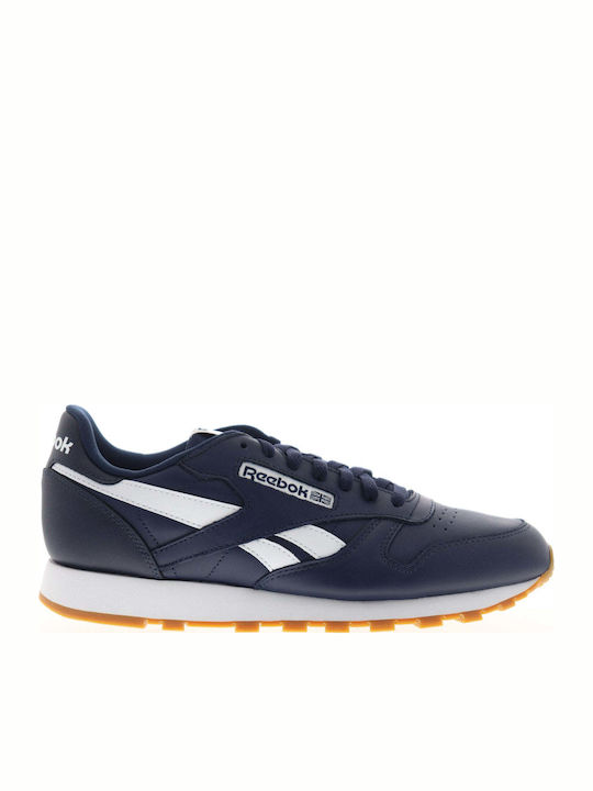 Reebok Classic Leather Ανδρικά Sneakers Μπλε