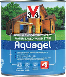 V33 Aquagel Woodstain Βερνίκι Εμποτισμού Νερού Σατινέ V33 Aquagel Woodstain Βερνίκι Εμποτισμού Νερού Σατινέ