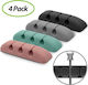 Ringke ACOR0001 Kabelclips-Organizer 4Stück Mehrfarbig