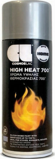Cosmos Lac Спрей Боядисване High Heat Висока температура Алуминий Алуминий 400мл