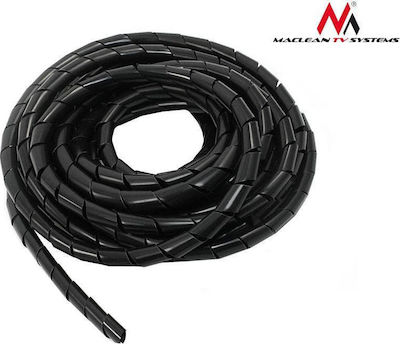 Maclean Energy Cable Spiral 3m Black