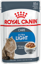 Royal Canin Ultra Light Nasses Katzenfutter für Katze in Beutel mit Huhn 85gr 2605010