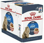 Royal Canin Ultra Light Wet Food for Adult Cat in Pouch Diet 12x85gr 2605010