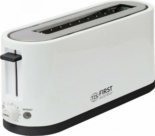 First Austria Toaster 2 Slots 900W White