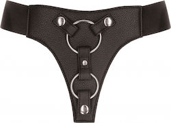 Shots Realrock Double Penetration Harness Harness in Black Color