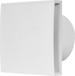 Europlast Wall-mounted Ventilator Bathroom 100mm White