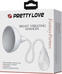 Pretty Love Breast Vibrating Massager Αναρροφητής Sfârcuri cu Vibrații Clear 1buc BI-014091-8