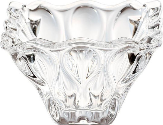 Click Decorative Bowl Glass Transparent 11x11x7cm