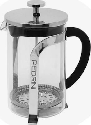 Pedrini Cafetieră French Press Oțel inoxidabil Argint 350ml