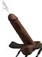 Pipedream Fetish Fantasy Hollow Squirting Strap-On με Dildo σε Καφέ Χρώμα
