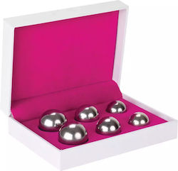Shots Ben Wa Balls Set Κολπικές Μπάλες Ασημί Shots Ben Wa Balls Set Κολπικές Μπάλες Ασημί