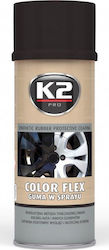 K2 Sprühfarben Schutzfolie Flex Schwarz 400ml