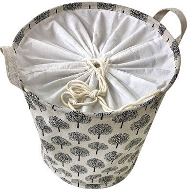 AGC Καλάθι Αποθήκευσης Ψάθινο Μπεζ 45x45x35cm