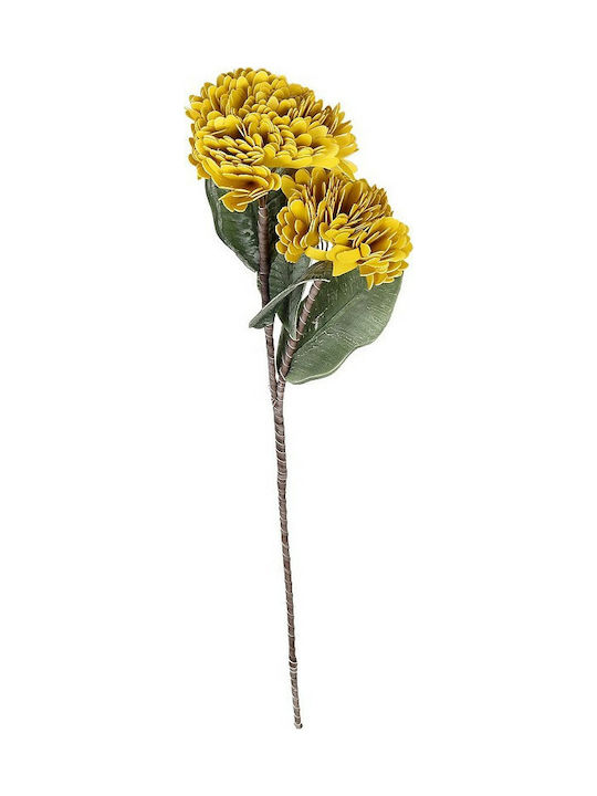 Espiel Artificial Decorative Branch Yellow 83cm 1pcs