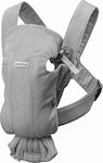 BabyBjorn Klassischer Tragesack Mini 3D Mesh Grey mit Maximalgewicht 11kg