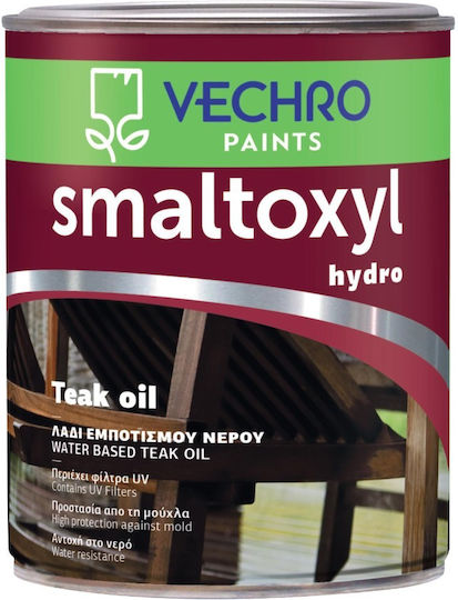 Vechro Smaltoxyl Hydro Teak Oil Wasser Farblos Helles Satin 750ml