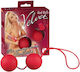 You2Toys Velvet Balls Vaginalbälle Rot