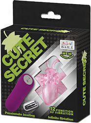 Baile Cute Secret Butterfly Fuchsia 6.5cm