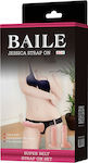 Baile Jessica Strap-On Gurtzeug mit Einzeln Dildo 10.5cm in Fleisch Farbe