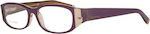 Dsquared2 Plastic Eyeglass Frame Purple Tortoise DQ5053 081