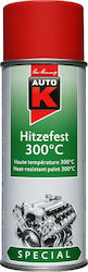 Auto K Спрей Боядисване Heat Resistant 300°C Червено 400ml