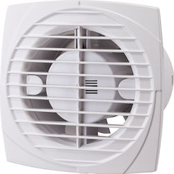 Elmark AF- Ø120VT Wandmontage Lüfter 120mm Weiß