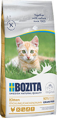 Bozita Kitten Dry Food for Juvenile Cats with Chicken 10kg