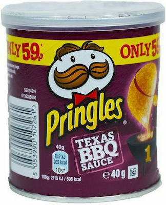 Pringles Chips with Flavour Texas BBQ Sauce 40gr 1pcs