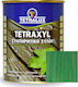 Tetralux Tetraxyl Συντηρητικό Ξύλου Διαλύτου Πράσινο Ματ 750ml